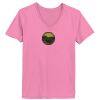 Ladies ComfortSoft® V Neck T Shirt Thumbnail