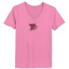 Ladies ComfortSoft® V Neck T Shirt Thumbnail