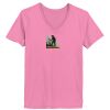 Ladies ComfortSoft® V Neck T Shirt Thumbnail