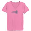 Ladies ComfortSoft® V Neck T Shirt Thumbnail