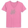 Ladies ComfortSoft® V Neck T Shirt Thumbnail
