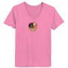 Ladies ComfortSoft® V Neck T Shirt Thumbnail
