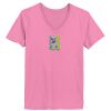 Ladies ComfortSoft® V Neck T Shirt Thumbnail