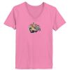 Ladies ComfortSoft® V Neck T Shirt Thumbnail