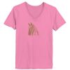 Ladies ComfortSoft® V Neck T Shirt Thumbnail