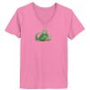 Ladies ComfortSoft® V Neck T Shirt Thumbnail