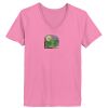 Ladies ComfortSoft® V Neck T Shirt Thumbnail