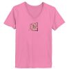 Ladies ComfortSoft® V Neck T Shirt Thumbnail