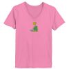 Ladies ComfortSoft® V Neck T Shirt Thumbnail