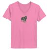 Ladies ComfortSoft® V Neck T Shirt Thumbnail