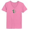 Ladies ComfortSoft® V Neck T Shirt Thumbnail