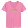 Ladies ComfortSoft® V Neck T Shirt Thumbnail