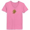 Ladies ComfortSoft® V Neck T Shirt Thumbnail