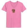 Ladies ComfortSoft® V Neck T Shirt Thumbnail
