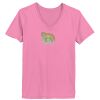 Ladies ComfortSoft® V Neck T Shirt Thumbnail