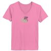 Ladies ComfortSoft® V Neck T Shirt Thumbnail