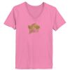 Ladies ComfortSoft® V Neck T Shirt Thumbnail
