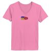 Ladies ComfortSoft® V Neck T Shirt Thumbnail