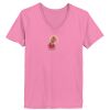 Ladies ComfortSoft® V Neck T Shirt Thumbnail