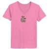 Ladies ComfortSoft® V Neck T Shirt Thumbnail