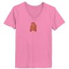 Ladies ComfortSoft® V Neck T Shirt Thumbnail
