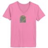 Ladies ComfortSoft® V Neck T Shirt Thumbnail