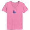 Ladies ComfortSoft® V Neck T Shirt Thumbnail