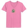 Ladies ComfortSoft® V Neck T Shirt Thumbnail