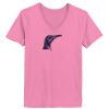 Ladies ComfortSoft® V Neck T Shirt Thumbnail