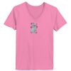 Ladies ComfortSoft® V Neck T Shirt Thumbnail