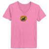 Ladies ComfortSoft® V Neck T Shirt Thumbnail