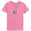 Ladies ComfortSoft® V Neck T Shirt Thumbnail