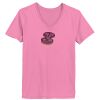 Ladies ComfortSoft® V Neck T Shirt Thumbnail