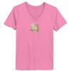 Ladies ComfortSoft® V Neck T Shirt Thumbnail