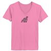 Ladies ComfortSoft® V Neck T Shirt Thumbnail