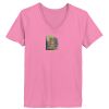 Ladies ComfortSoft® V Neck T Shirt Thumbnail