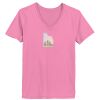 Ladies ComfortSoft® V Neck T Shirt Thumbnail