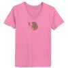 Ladies ComfortSoft® V Neck T Shirt Thumbnail