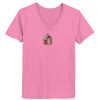 Ladies ComfortSoft® V Neck T Shirt Thumbnail