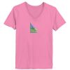 Ladies ComfortSoft® V Neck T Shirt Thumbnail