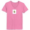 Ladies ComfortSoft® V Neck T Shirt Thumbnail