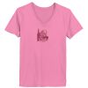 Ladies ComfortSoft® V Neck T Shirt Thumbnail