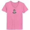 Ladies ComfortSoft® V Neck T Shirt Thumbnail