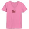 Ladies ComfortSoft® V Neck T Shirt Thumbnail