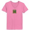 Ladies ComfortSoft® V Neck T Shirt Thumbnail