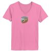 Ladies ComfortSoft® V Neck T Shirt Thumbnail