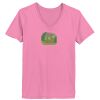 Ladies ComfortSoft® V Neck T Shirt Thumbnail