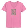 Ladies ComfortSoft® V Neck T Shirt Thumbnail
