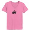 Ladies ComfortSoft® V Neck T Shirt Thumbnail