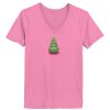 Ladies ComfortSoft® V Neck T Shirt Thumbnail